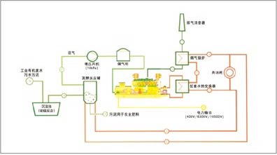 餐廚垃圾沼氣發電機（jī）組